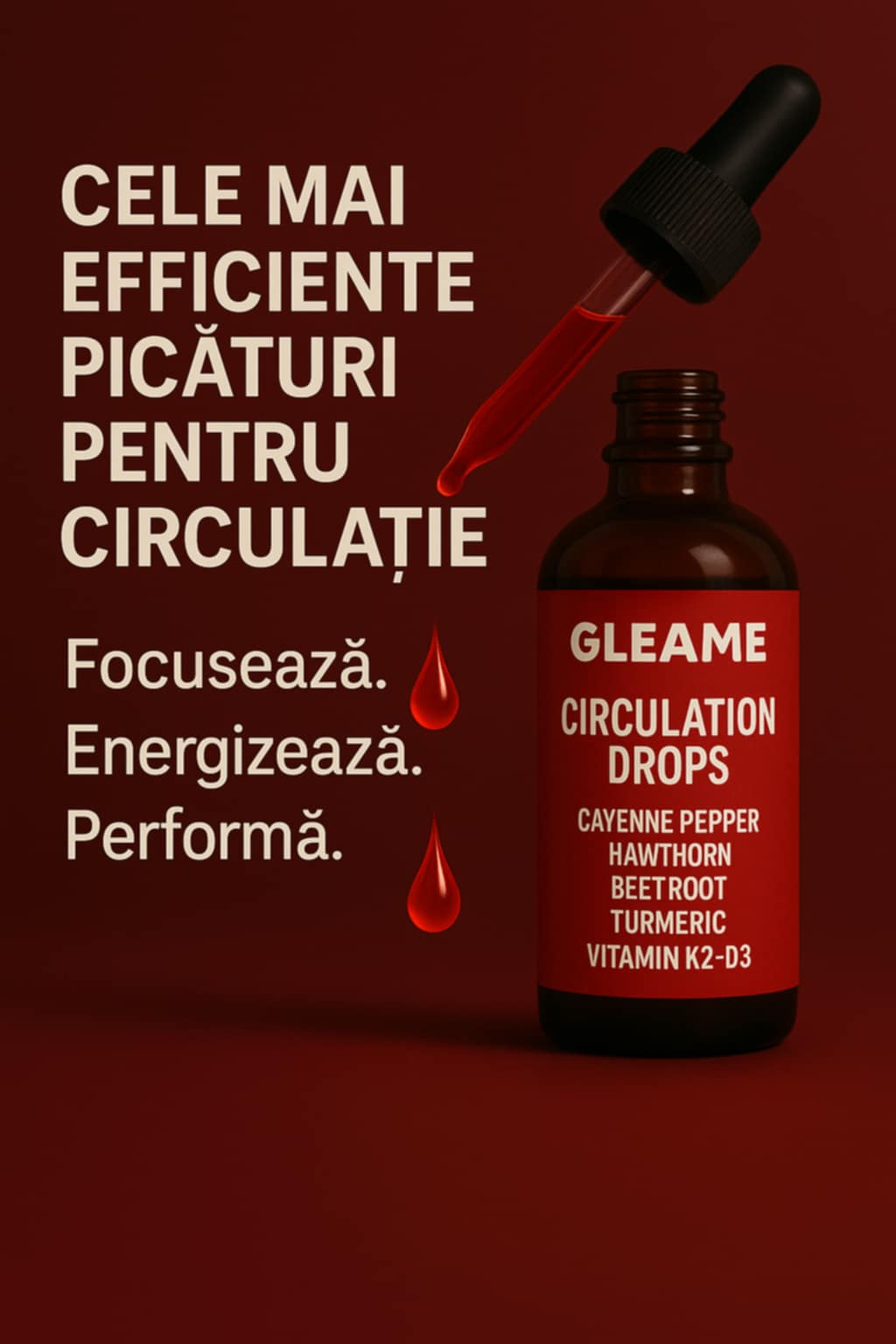 Picături lichide subliment pentru ardei iute Cayenne