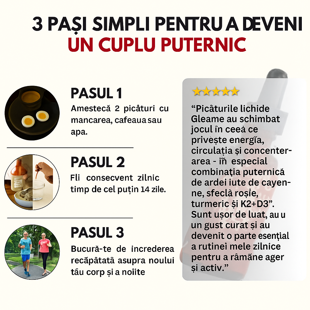 Picături lichide subliment pentru ardei iute Cayenne